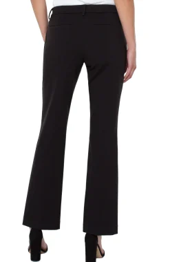 Trousers|Pants-Liverpool Los Angeles KELSEY FLARE TROUSER SUPER STRETCH Black