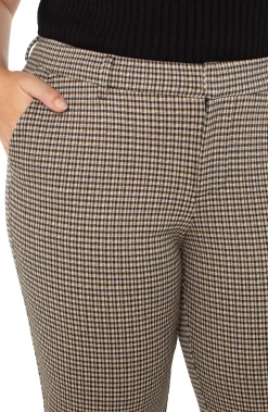 Pants-Liverpool Los Angeles KELSEY KNIT TROUSER Blacktancheck