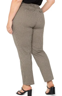 Pants-Liverpool Los Angeles KELSEY KNIT TROUSER Blacktancheck