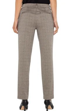 Pants|Trousers-Liverpool Los Angeles KELSEY KNIT TROUSER Peppercornplaid