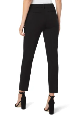 Trousers|Pants-Liverpool Los Angeles KELSEY KNIT TROUSER SUPER STRETCH Black