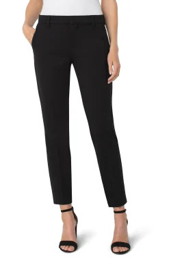 Trousers|Pants-Liverpool Los Angeles KELSEY KNIT TROUSER SUPER STRETCH Black
