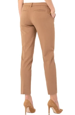 Trousers|Pants-Liverpool Los Angeles KELSEY KNIT TROUSER SUPER STRETCH Maple