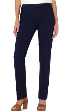 Tall-Liverpool Los Angeles KELSEY KNIT TROUSER SUPER STRETCH - TALL Cadetblue