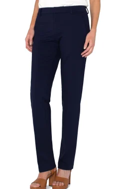 Tall-Liverpool Los Angeles KELSEY KNIT TROUSER SUPER STRETCH - TALL Cadetblue