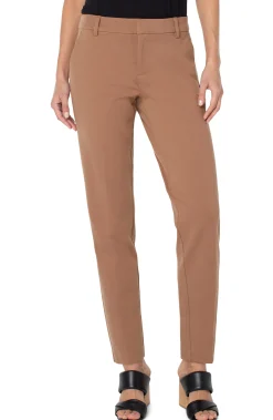 Tall-Liverpool Los Angeles KELSEY KNIT TROUSER SUPER STRETCH - TALL Maple