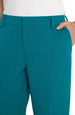 Pants|Trousers-Liverpool Los Angeles KELSEY TROUSER Brightemerald