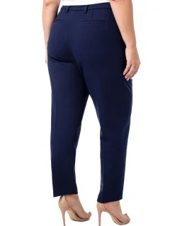 Pants-Liverpool Los Angeles KELSEY TROUSER SUPER STRETCH Cadetblue