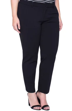 Pants-Liverpool Los Angeles KELSEY TROUSER SUPER STRETCH Black