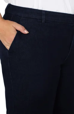 Jeans-Liverpool Los Angeles KELSEY WIDE LEG TROUSER Indigorinse