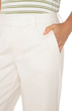 Pants|Trousers-Liverpool Los Angeles KELSEY WIDE LEG TROUSER Bone