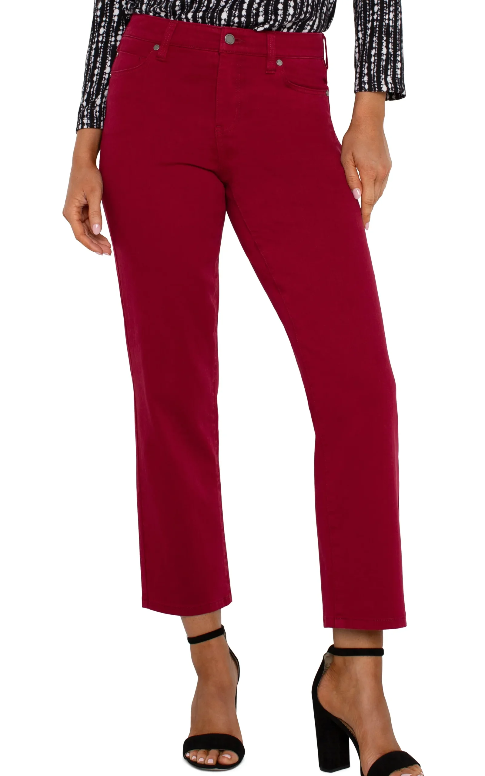 Jeans|Straight-Liverpool Los Angeles KENNEDY STRAIGHT Garnet