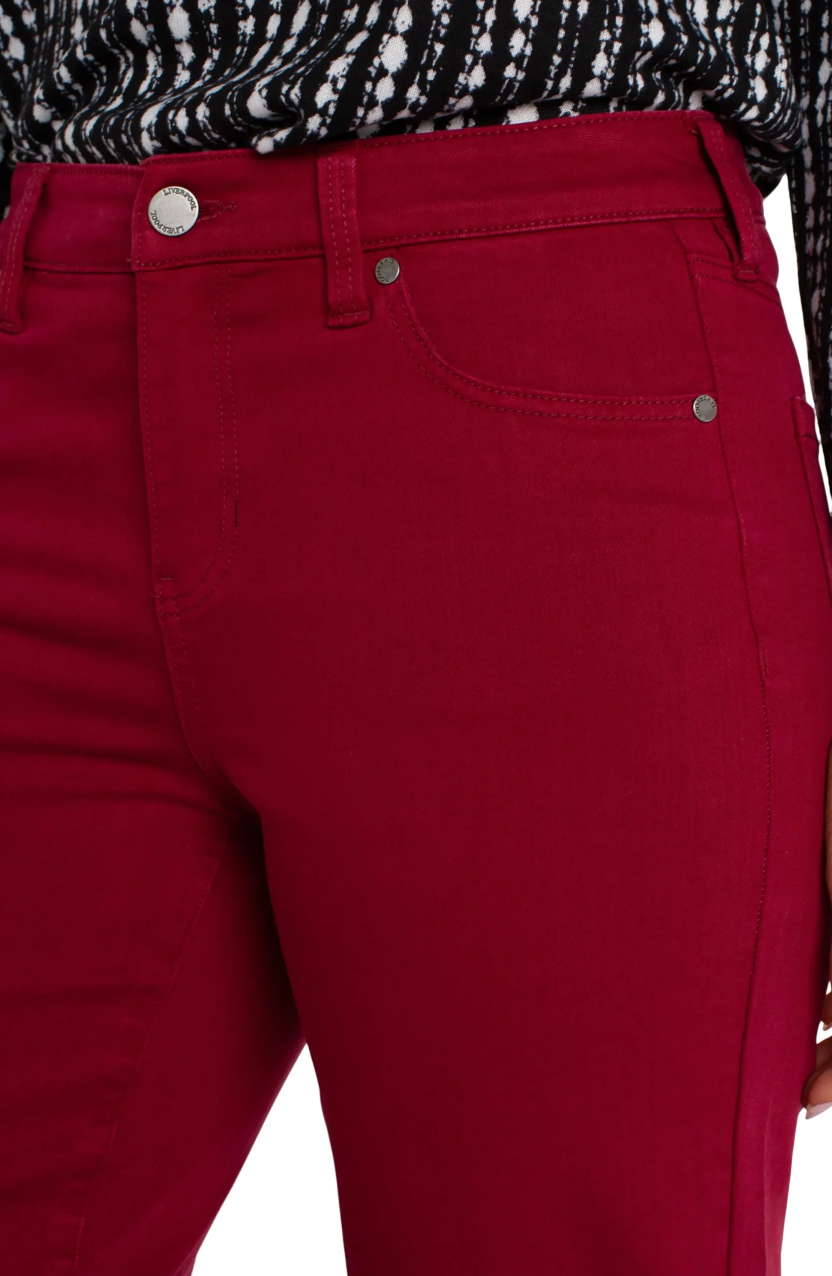 Jeans|Straight-Liverpool Los Angeles KENNEDY STRAIGHT Garnet