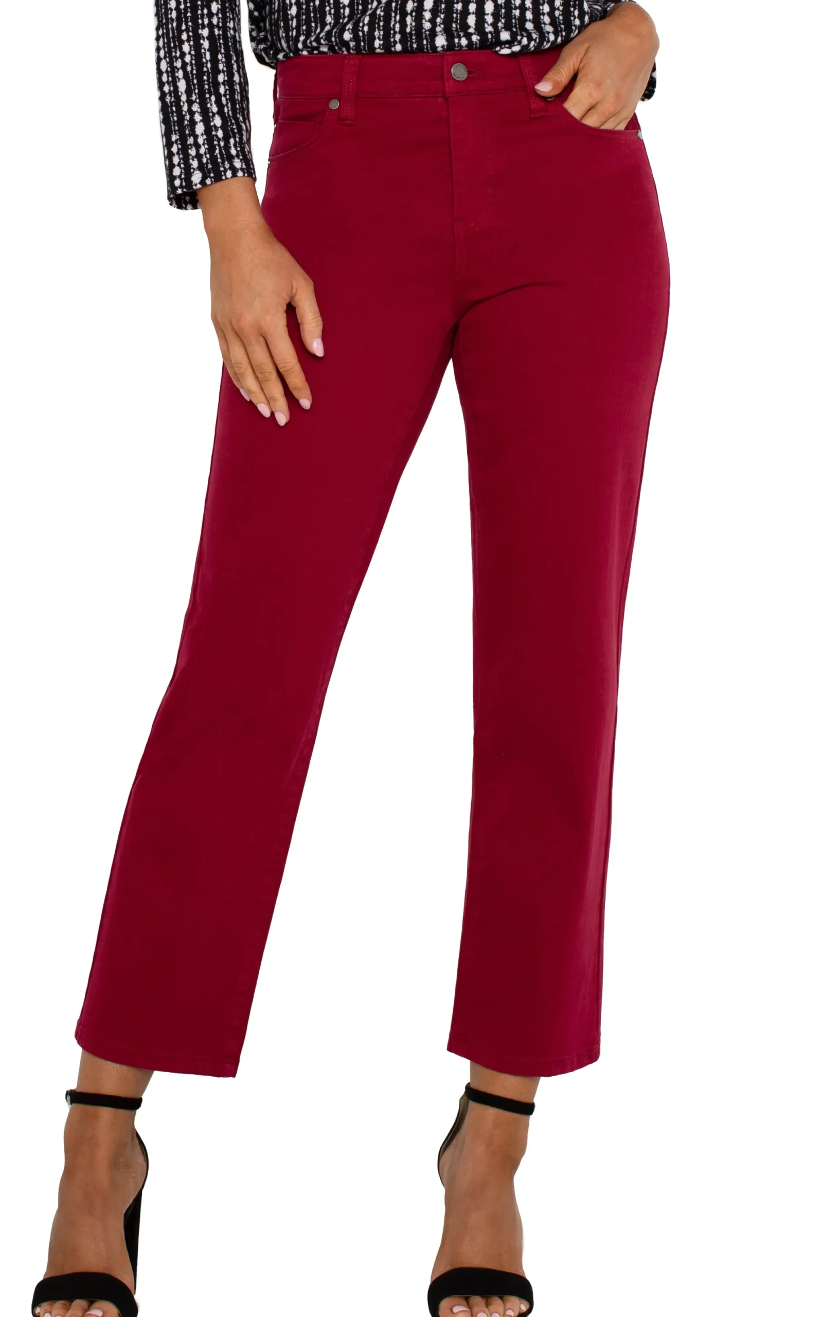 Jeans|Straight-Liverpool Los Angeles KENNEDY STRAIGHT Garnet