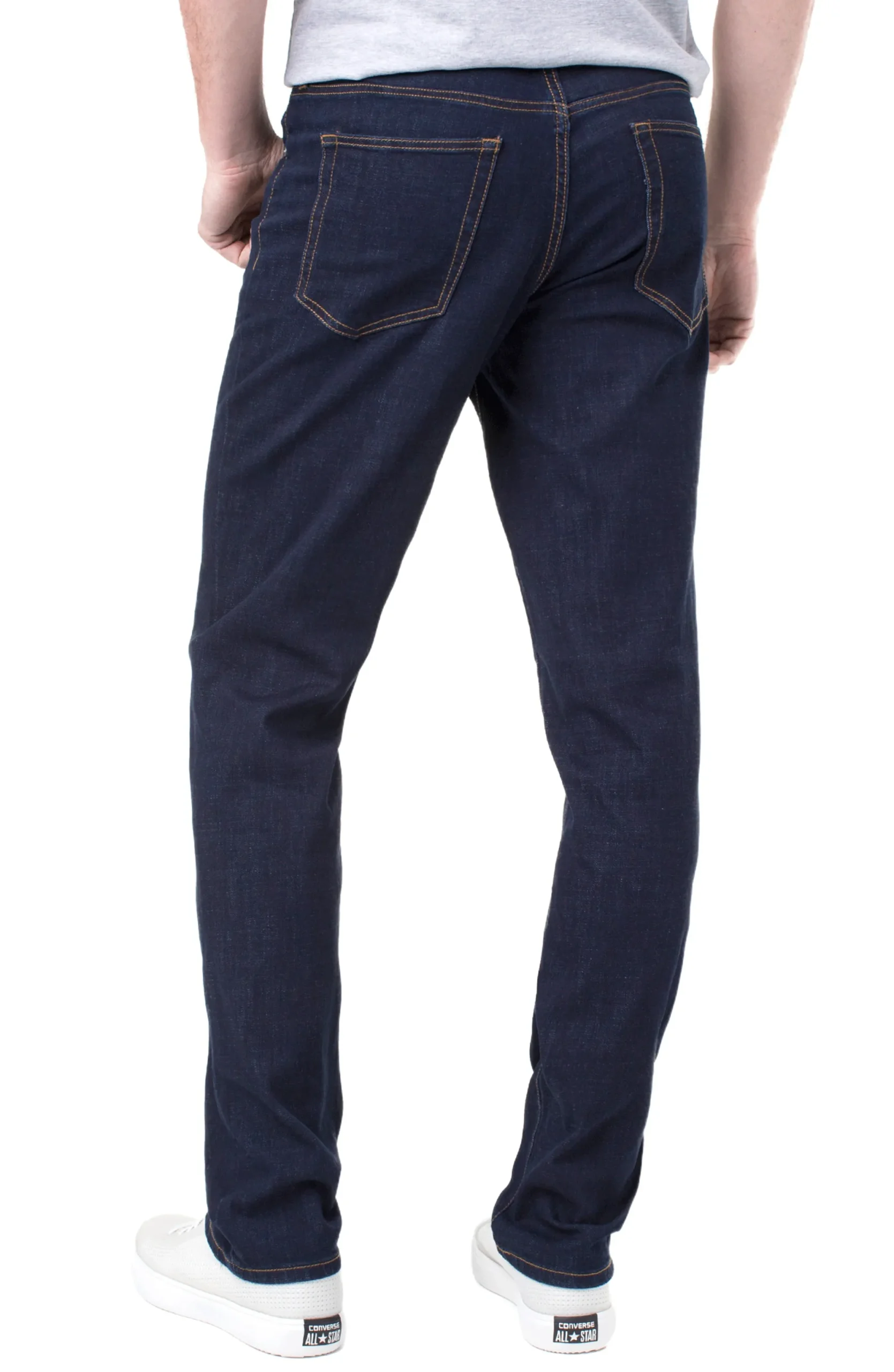 Modern Straight|Jeans-Liverpool Los Angeles KINGSTON MODERN STRAIGHT CROSSHATCH COOLMAX - ECO Modernrinse