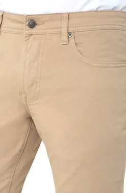 Colored Twills|Color Denim-Liverpool Los Angeles KINGSTON MODERN STRAIGHT PEACHED COLORED TWILL Khaki