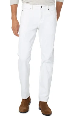Color Denim|Modern Straight-Liverpool Los Angeles KINGSTON MODERN STRAIGHT COLORED DENIM Porcelain