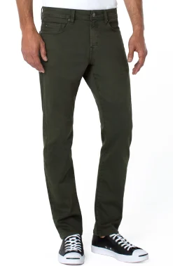 Color Denim|Modern Straight-Liverpool Los Angeles KINGSTON MODERN STRAIGHT COLORED DENIM Pinegrove