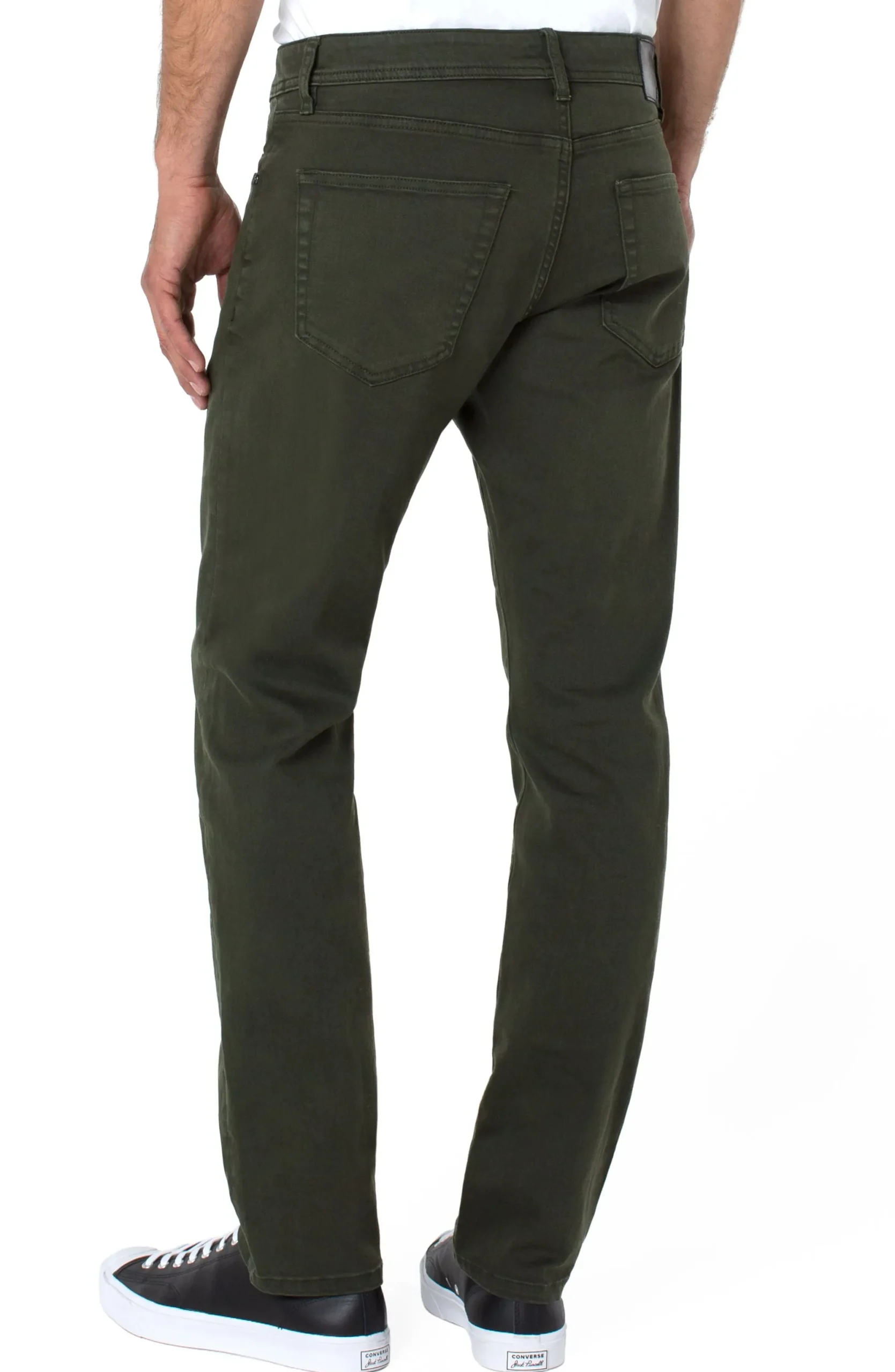 Color Denim|Modern Straight-Liverpool Los Angeles KINGSTON MODERN STRAIGHT COLORED DENIM Pinegrove