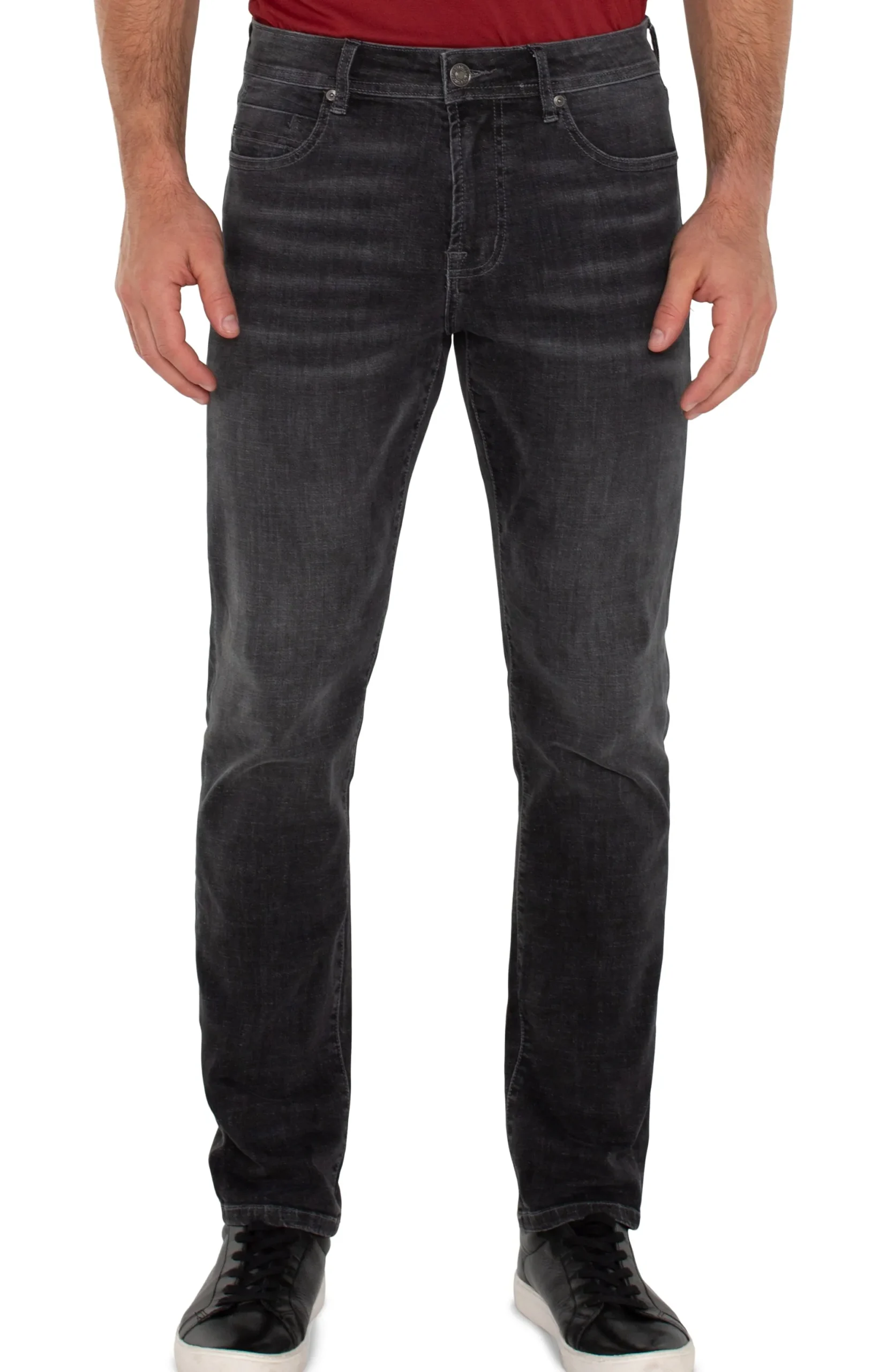 Jeans|Modern Straight-Liverpool Los Angeles KINGSTON MODERN STRAIGHT COMFORT STRETCH Coal