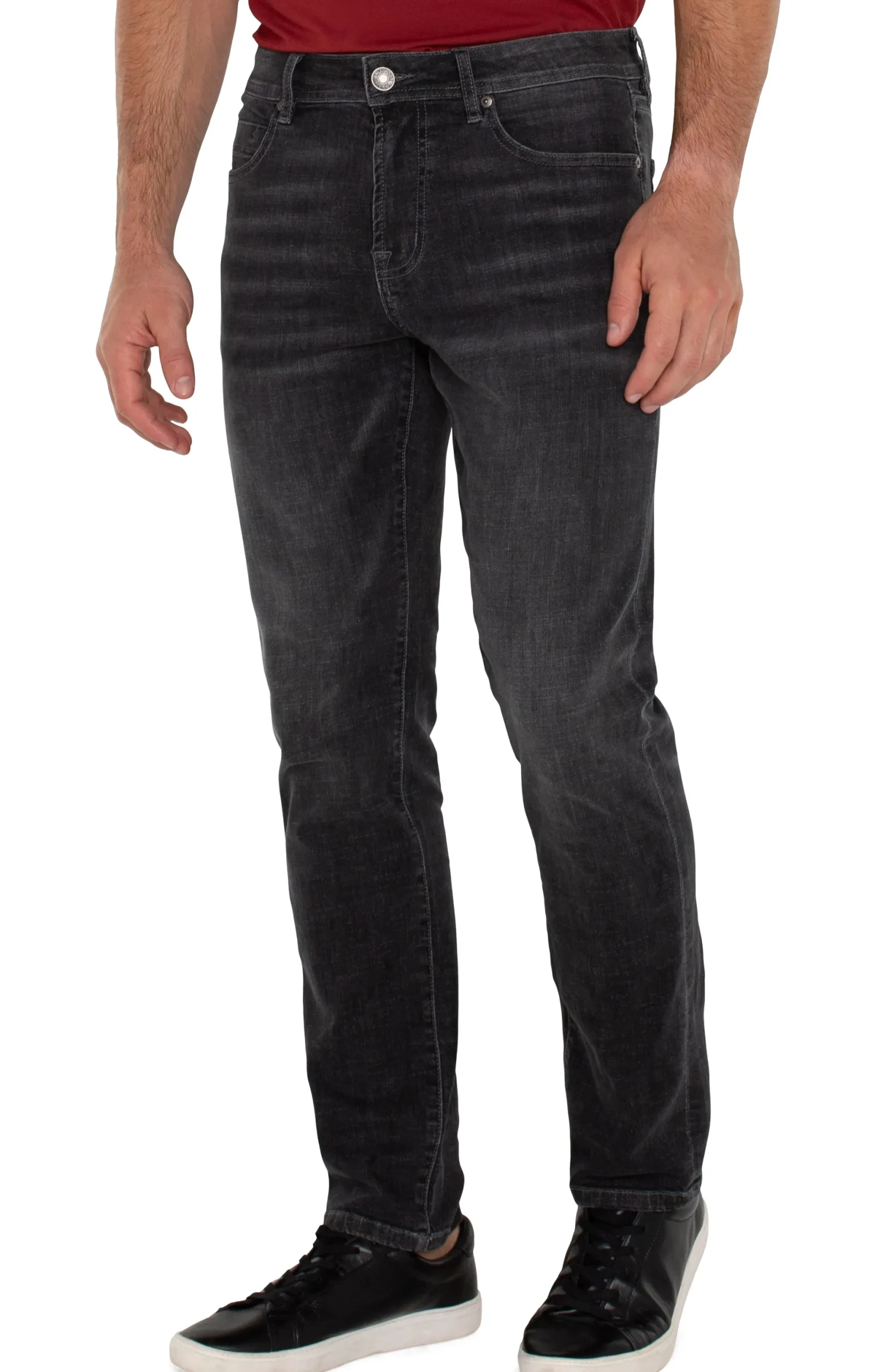 Jeans|Modern Straight-Liverpool Los Angeles KINGSTON MODERN STRAIGHT COMFORT STRETCH Coal