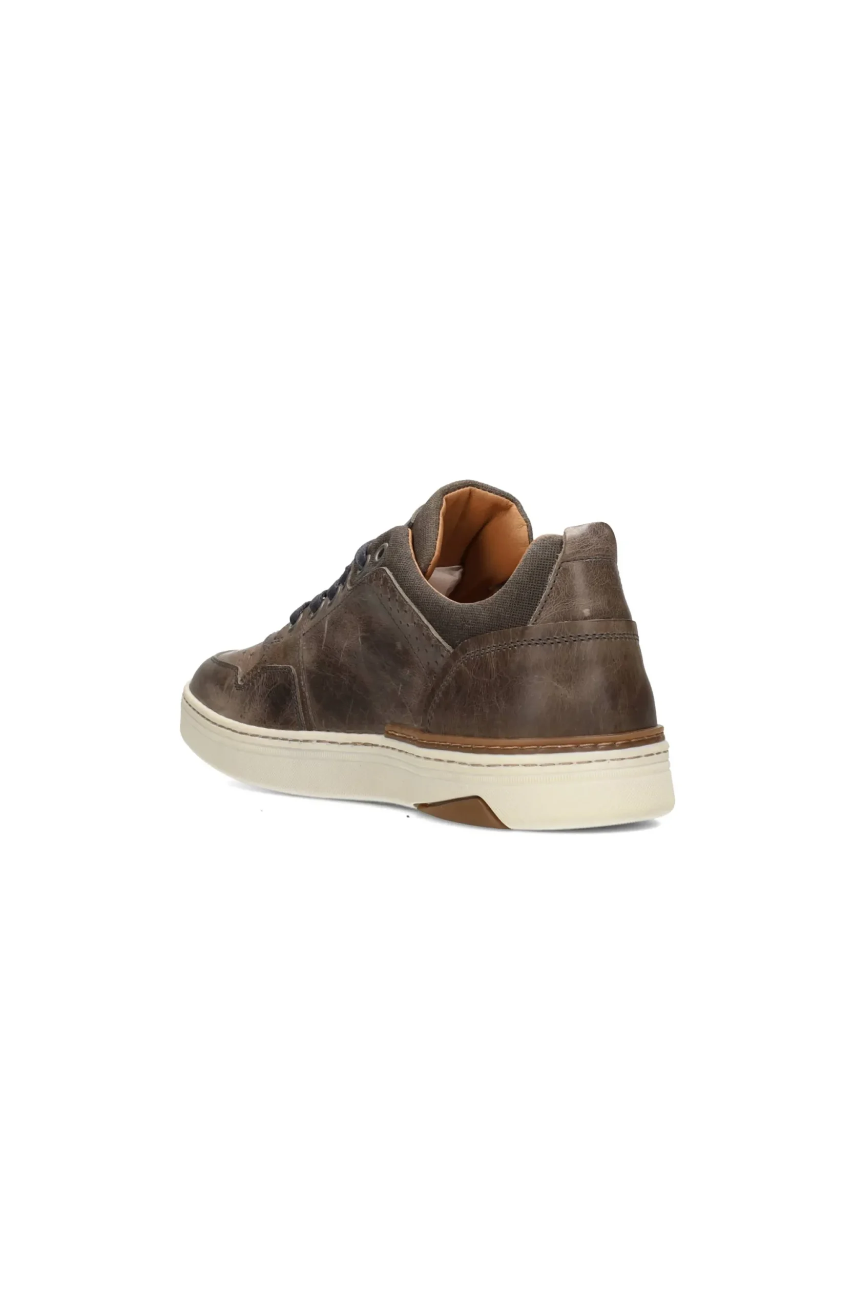Sneakers-Liverpool Los Angeles LAUNCH TEXTURED LEATHER SNEAKER Grey