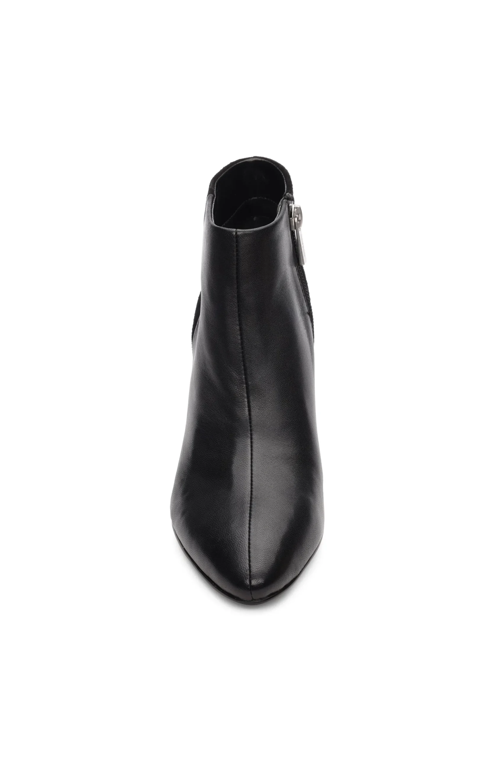 Boots|Wedges & Espadrilles-Liverpool Los Angeles LAX BOOTIE WITH CHOP OUT WEDGE Black