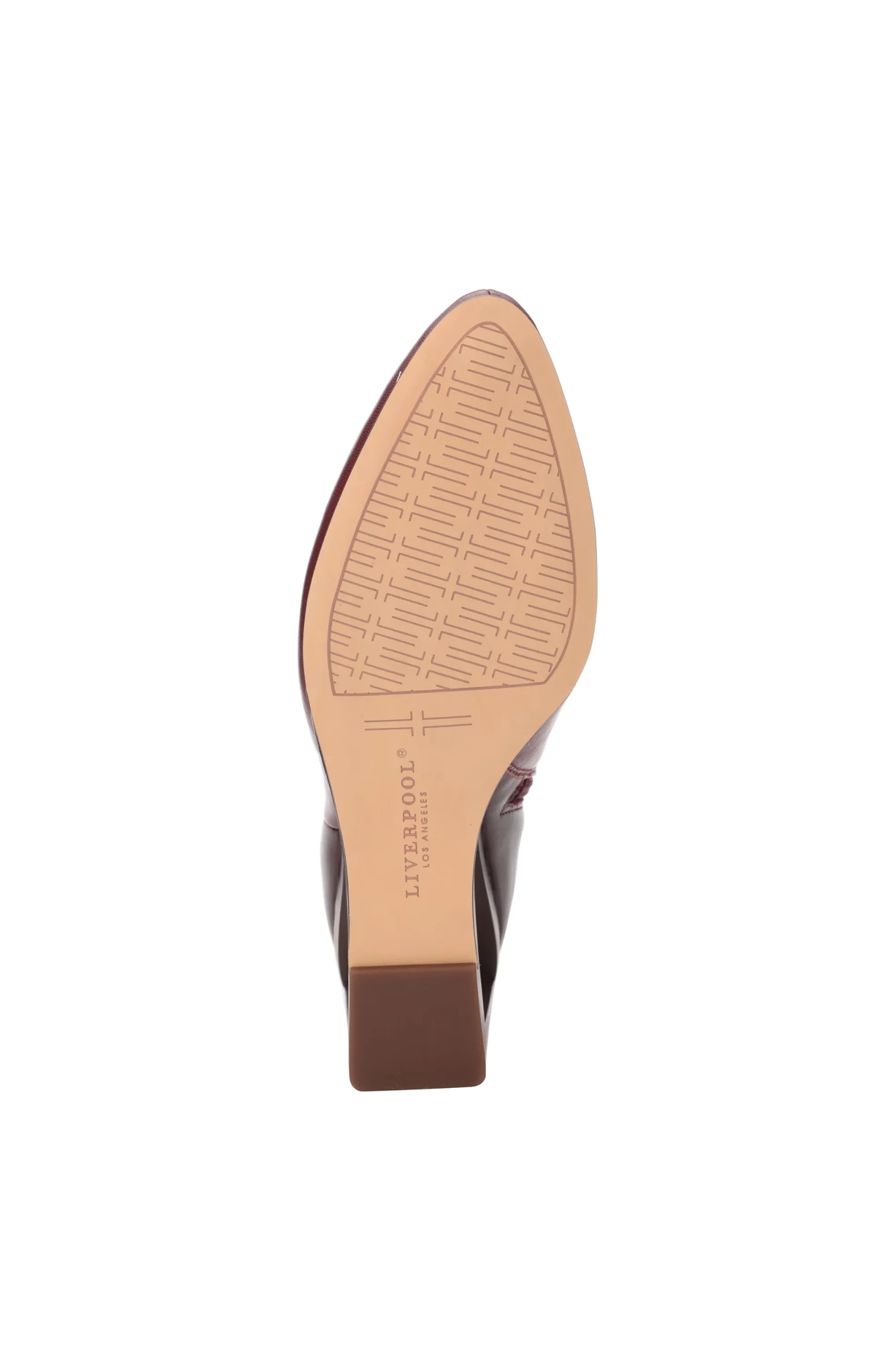 Boots|Wedges & Espadrilles-Liverpool Los Angeles LAX BOOTIE WITH CHOP OUT WEDGE Bordeaux