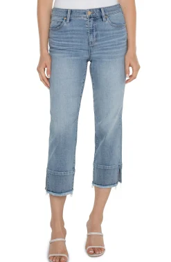 Jeans|Slim-Liverpool Los Angeles LIV NON-SKINNY SKINNY WITH DOUBLE FRAY HEM - ECO Wolfbrook