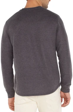 Shirts-Liverpool Los Angeles LONG SLEEVE CREW NECK Grey