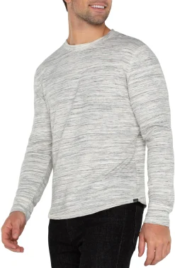 Shirts|Tees-Liverpool Los Angeles LONG SLEEVE CREW NECK Greywhitemulti
