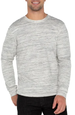 Shirts|Tees-Liverpool Los Angeles LONG SLEEVE CREW NECK Greywhitemulti