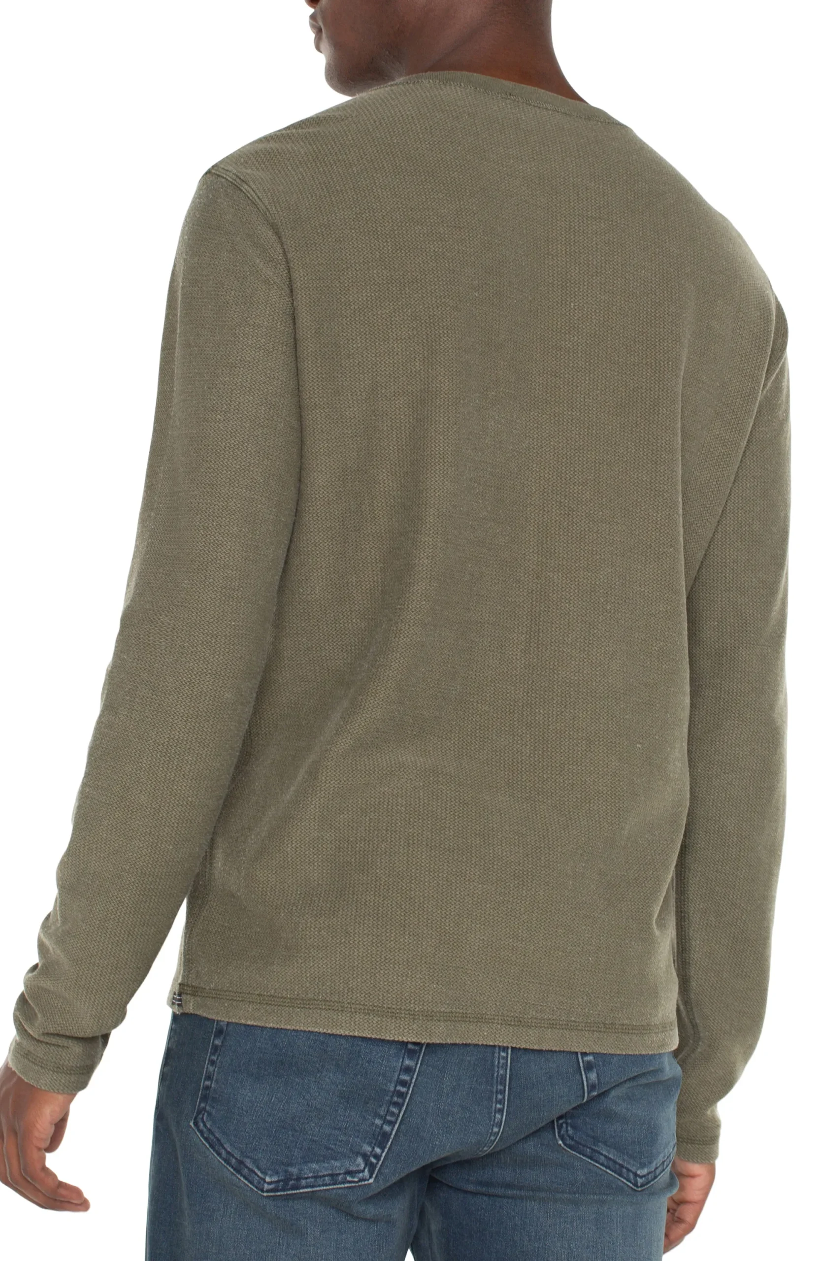 Shirts-Liverpool Los Angeles LONG SLEEVE HENLEY Seaturtle