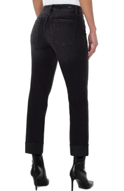 Jeans-Liverpool Los Angeles MARLEY GIRLFRIEND WITH RAW CUT CUFF ECO Herington