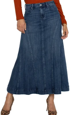 Skirts|Skirts-Liverpool Los Angeles MERMAID MAXI SKIRT Woodward