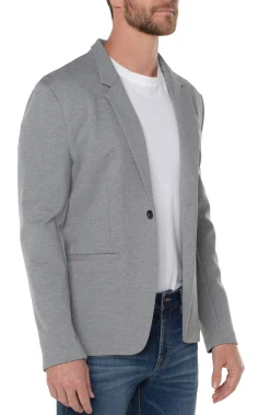 Jackets & Blazers-Liverpool Los Angeles MODERN BLAZER Heathergrey