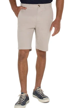 Shorts-Liverpool Los Angeles MODERN FIT TWILL SHORT Cement