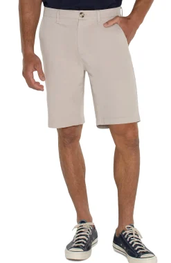 Shorts-Liverpool Los Angeles MODERN FIT TWILL SHORT Cement