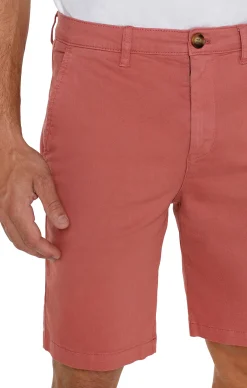 Shorts-Liverpool Los Angeles MODERN FIT TWILL SHORT Nantucketred
