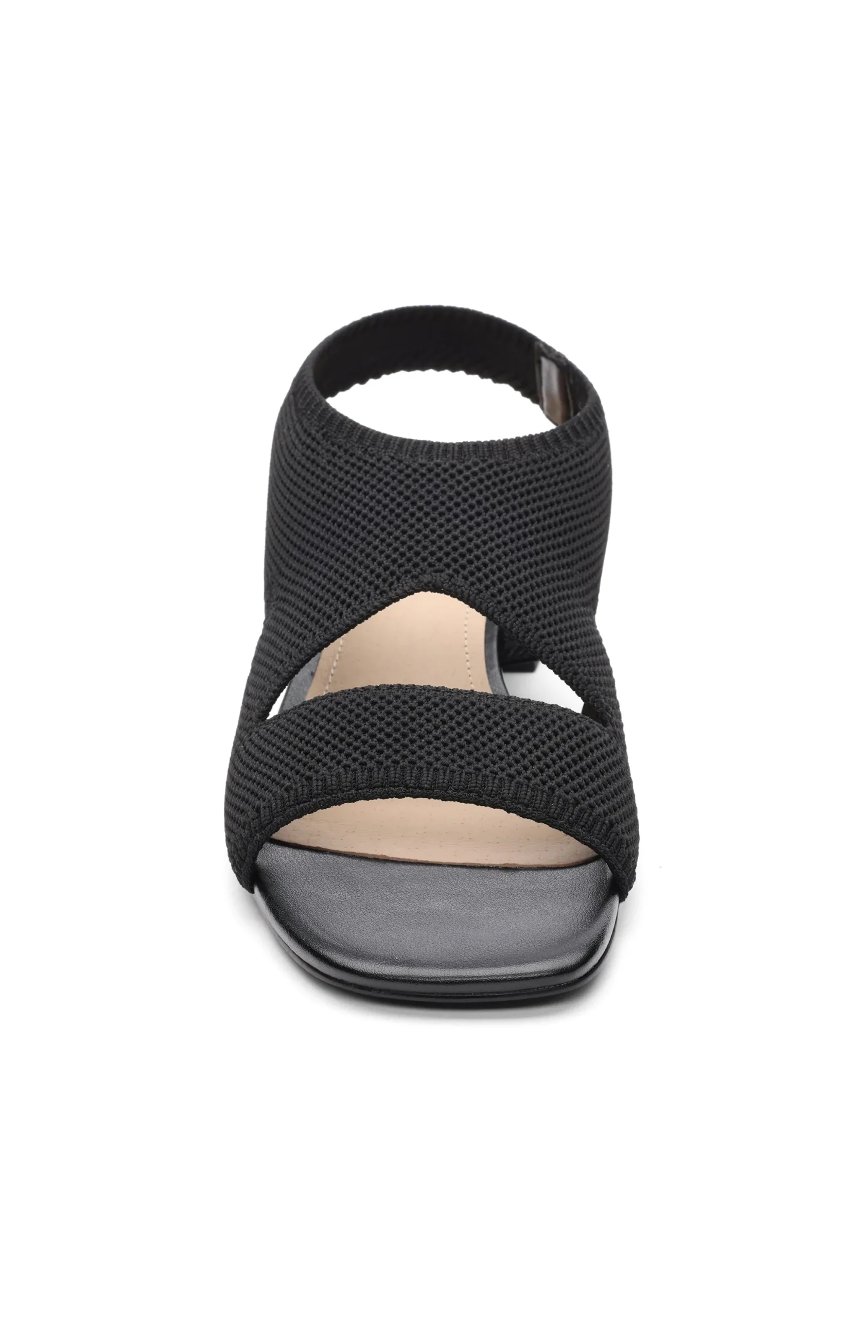 Sandals-Liverpool Los Angeles PACIFIC SLIP ON SANDAL WITH MINI BLOCK HEEL Black