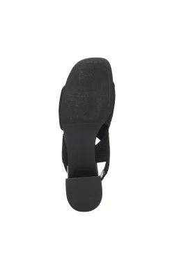 Sandals-Liverpool Los Angeles PACIFIC SLIP ON SANDAL WITH MINI BLOCK HEEL Black