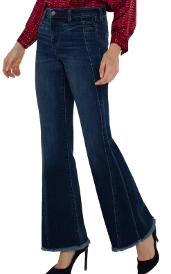 Jeans|Jeans-Liverpool Los Angeles PETITE HANNAH ECO FLARE WITH WELT POCKETS Mountdora