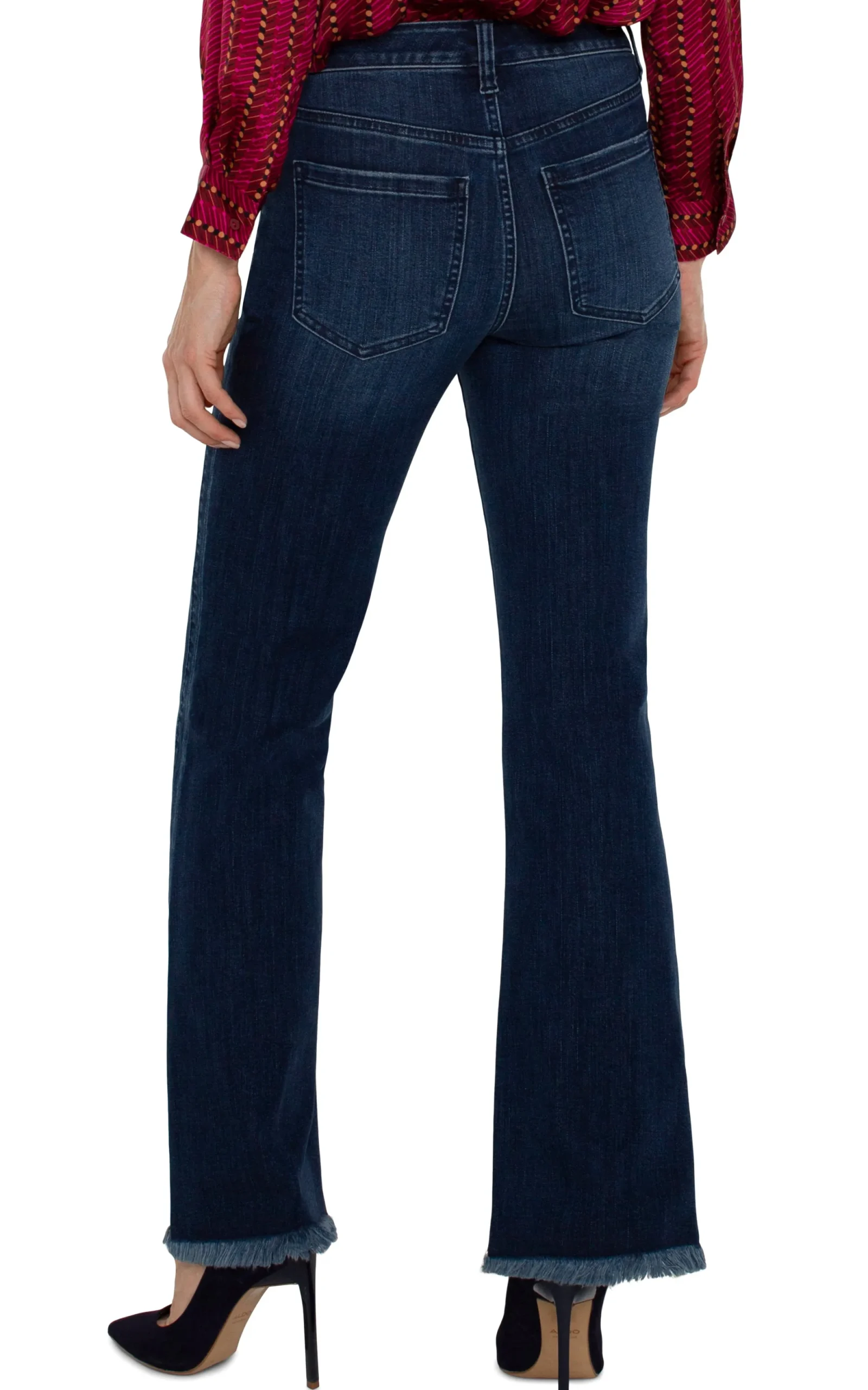 Jeans|Jeans-Liverpool Los Angeles PETITE HANNAH ECO FLARE WITH WELT POCKETS Mountdora