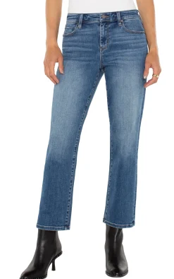 Jeans-Liverpool Los Angeles PETITE KENNEDY CROP STRAIGHT - ECO Mcallaster