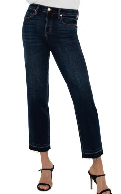 Jeans-Liverpool Los Angeles PETITE LIV NON-SKINNY SKINNY WITH LET DOWN HEM Albany