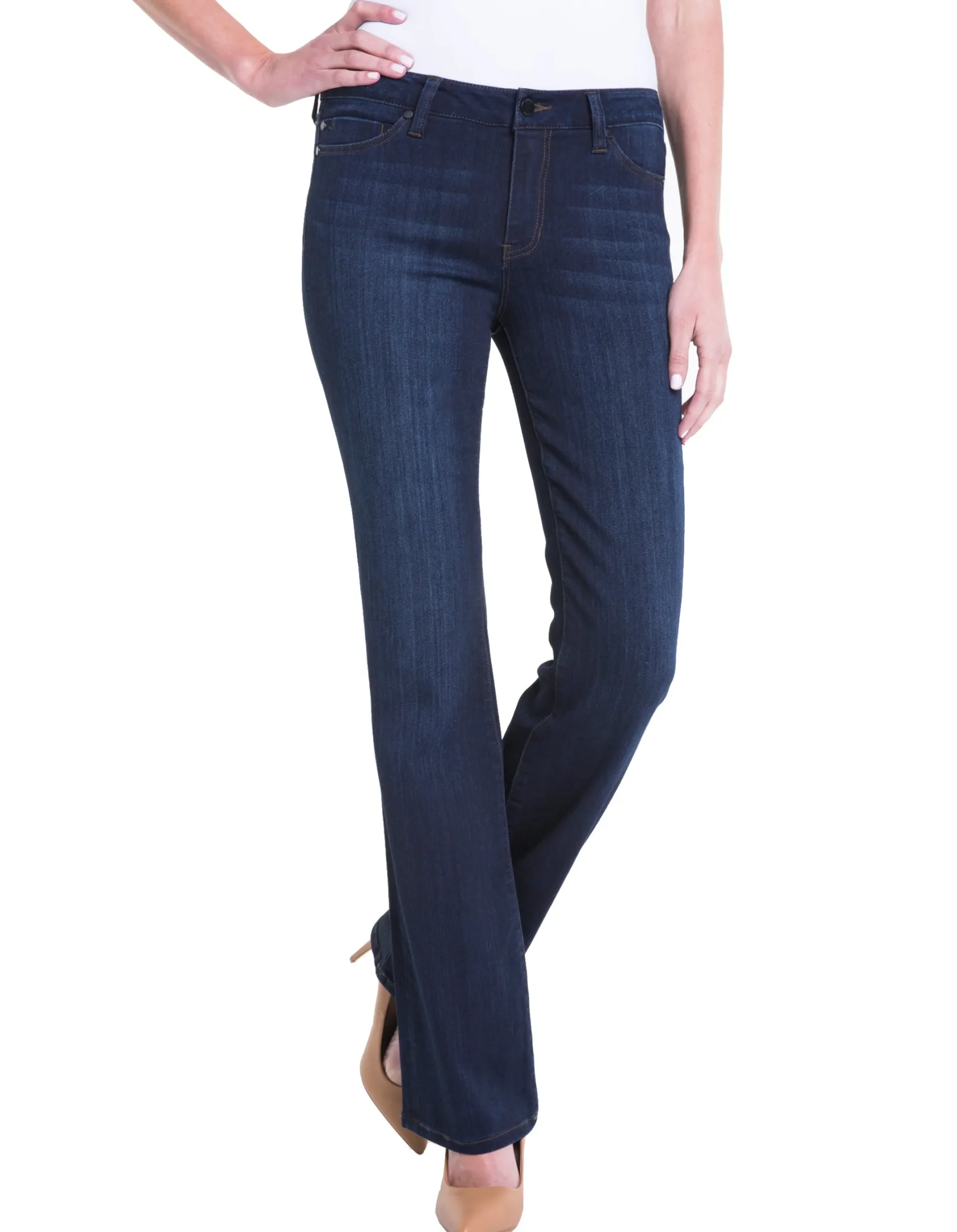 Jeans-Liverpool Los Angeles PETITE LUCY BOOTCUT SILKY SOFT Dunmoredark