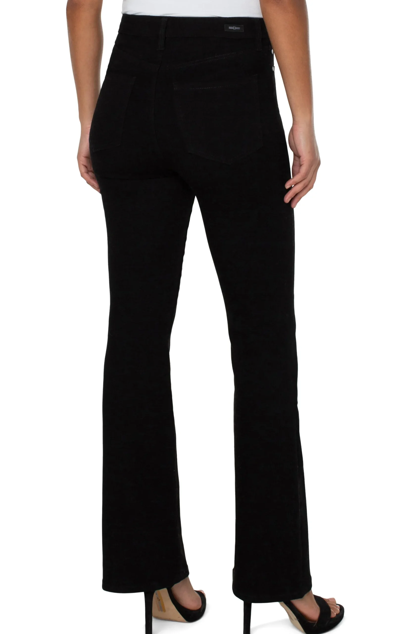 Jeans-Liverpool Los Angeles PETITE LUCY HI-RISE BOOTCUT Black