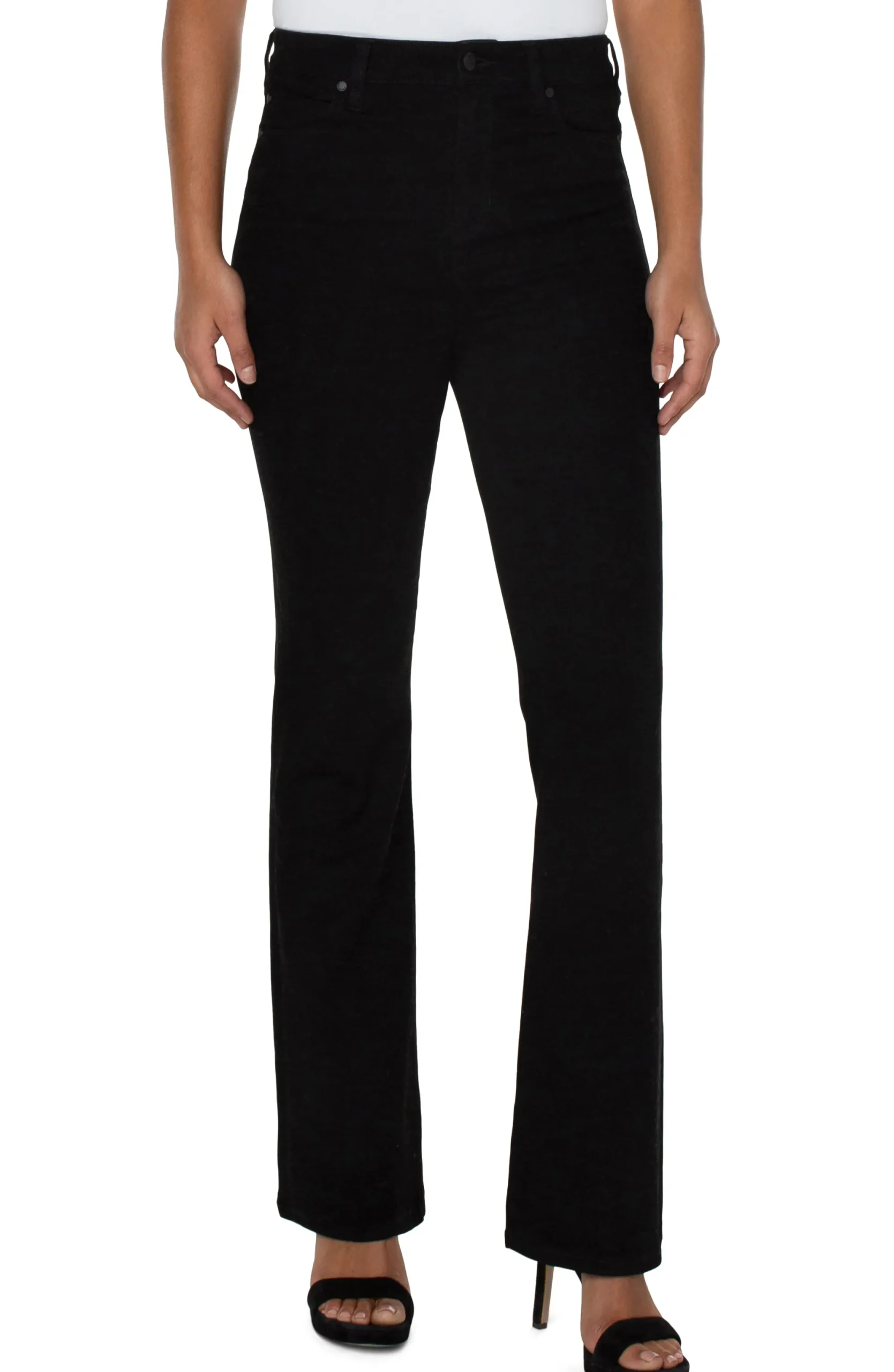 Jeans-Liverpool Los Angeles PETITE LUCY HI-RISE BOOTCUT Black