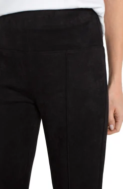 Pants-Liverpool Los Angeles PETITE PEARL CROP FLARE Black