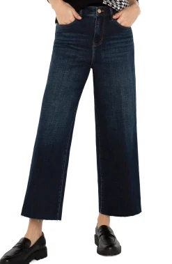 Jeans-Liverpool Los Angeles PETITE STRIDE HI-RISE WITH CUT HEM Eastmoor